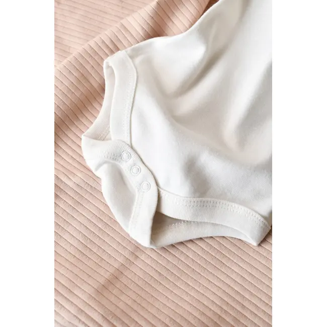 Body din bumbac organic Ecru (Marime: 18-24 Luni) JEMBC-CSY5783-5