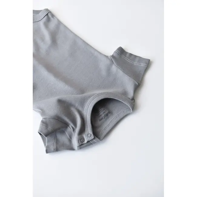 Body din bumbac organic Gri (Marime: 18-24 Luni) JEMBC-CSY5784-9