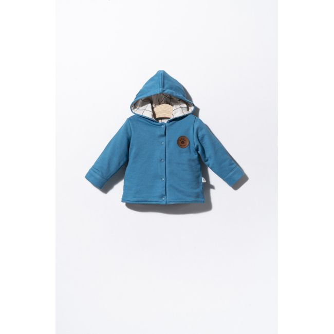 Jacheta cu urechiuse pentru copii Dogs, Tongs baby (Culoare: Mustar, Marime: 9-12 luni) JEMtgs_2908_8