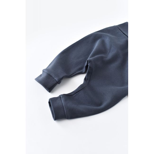 Pantaloni Bebe Unisex din bumbac organic Bleumarin (Marime: 3-6 Luni) JEMBC-CSY5622-3