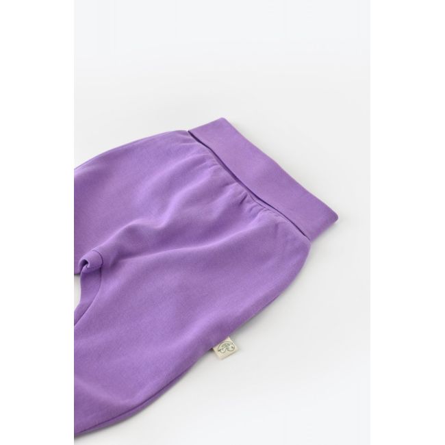 Pantaloni Bebe Unisex din bumbac organic Mov (Marime: 18-24 Luni) JEMBC-CSY5620-9