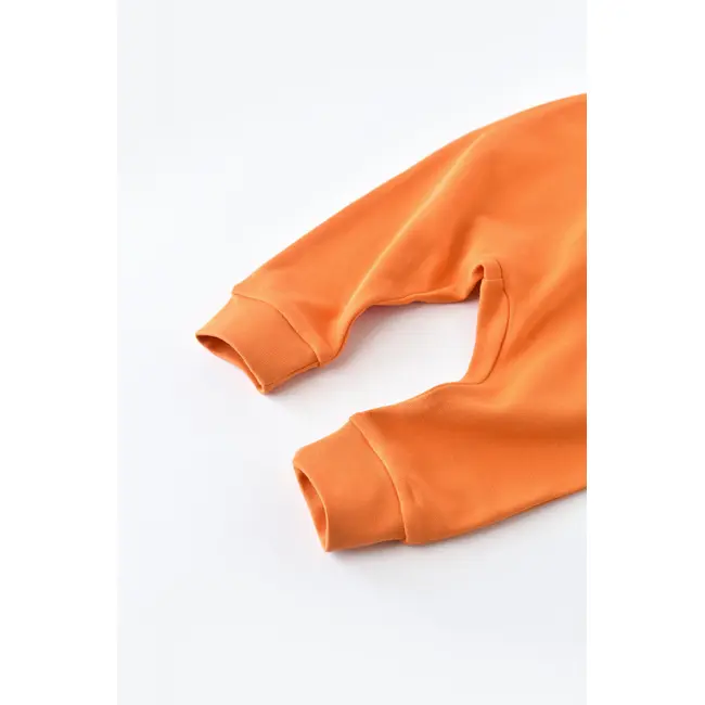 Pantaloni Bebe Unisex din bumbac organic Portocaliu (Marime: 18-24 Luni) JEMBC-CSY5624-9