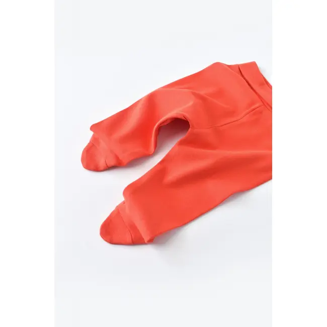 Pantaloni cu Botosei - Bumbac organic Caramiziu (Marime: 3-6 Luni) JEMBC-CSY5613-3