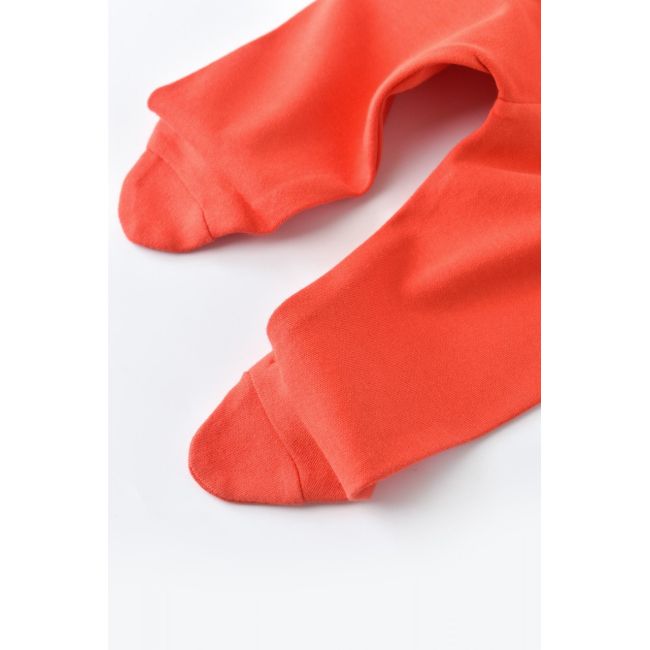 Pantaloni cu Botosei - Bumbac organic Caramiziu (Marime: 6-9 luni) JEMBC-CSY5613-6