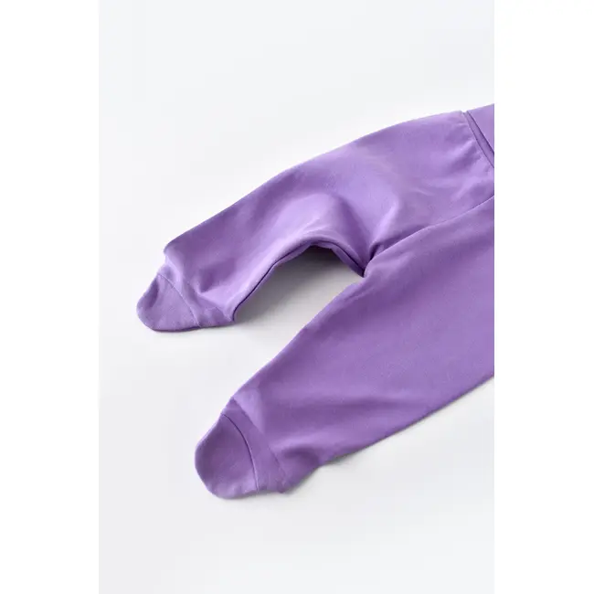 Pantaloni cu Botosei - Bumbac organic Mov (Marime: 3-6 Luni) JEMBC-CSY5609-3