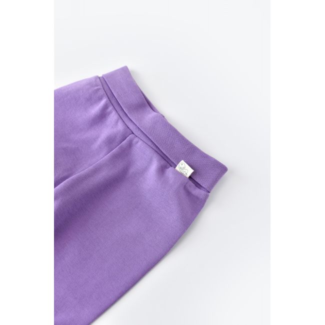 Pantaloni cu Botosei - Bumbac organic Mov (Marime: 6-9 luni) JEMBC-CSY5609-6