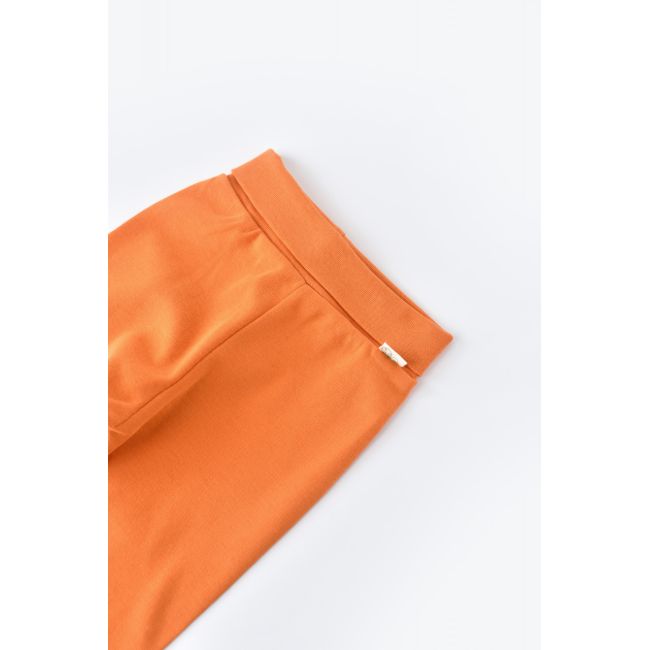 Pantaloni cu Botosei - Bumbac organic Portocaliu (Marime: 3-6 Luni) JEMBC-CSY5606-3