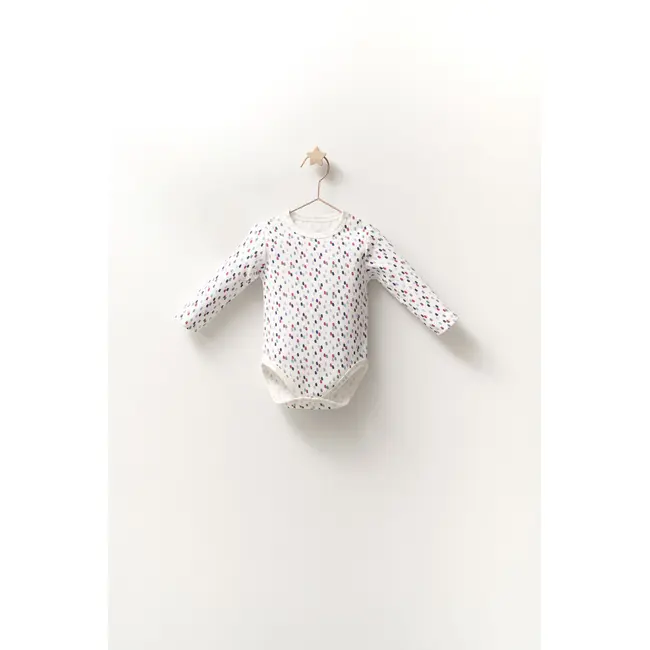 Set rochita cu body pentru fetite Monster, Tongs baby (Culoare: Gri, Marime: 6-9 luni) JEMtgs_4418_3