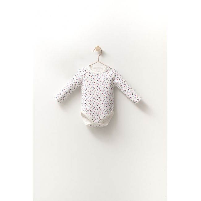 Set rochita cu body pentru fetite Monster, Tongs baby (Culoare: Gri, Marime: 9-12 luni) JEMtgs_4418_4