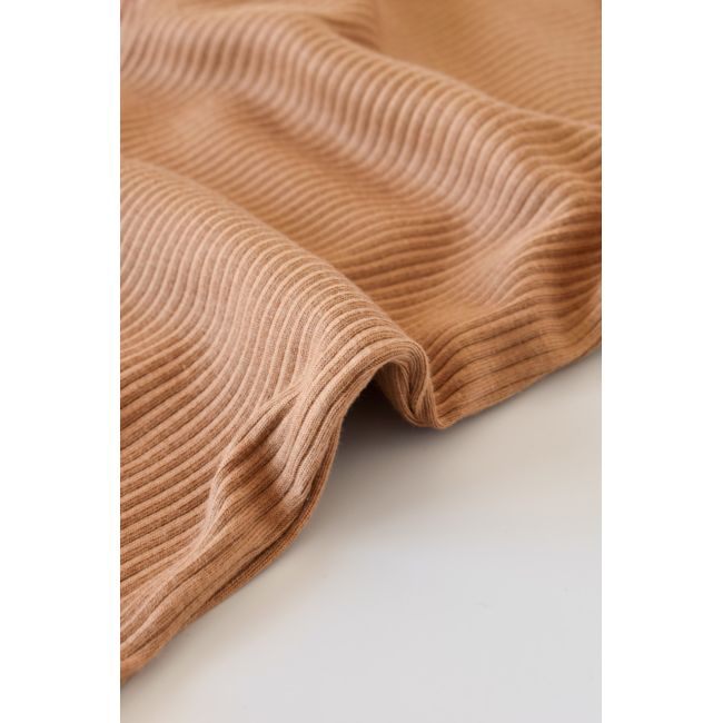 Set de 2 salopetele cu maneca scurta din bumbac organic si modal - Rosu/ Maro (Marime: 18-24 Luni) JEMBC-CSYM11406-18