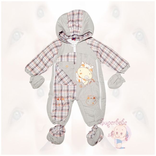 Combinezon captusit, impermeabil - Haine Bebe - 16285