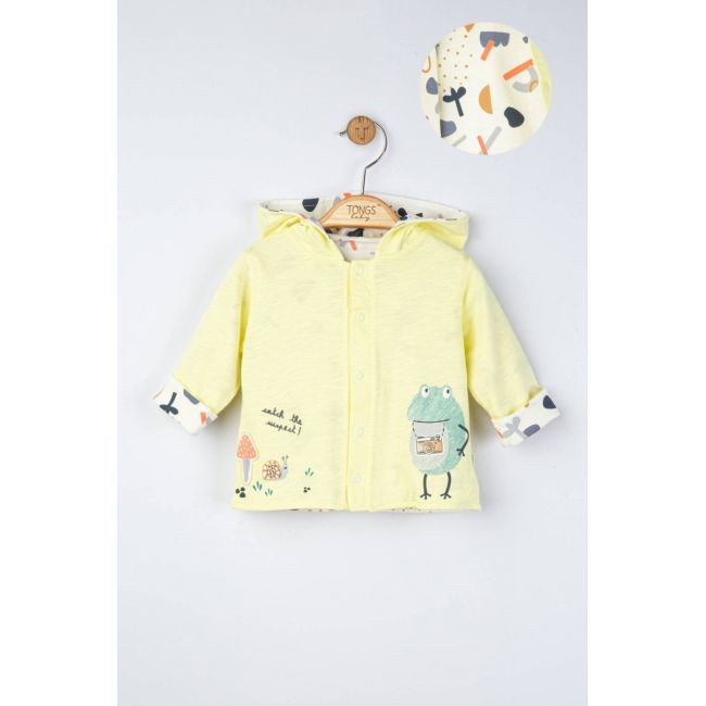 Jacheta subtire pentru copii Detective, Tongs baby (Culoare: Galben, Marime: 9-12 luni) JEMtgs_4095_8