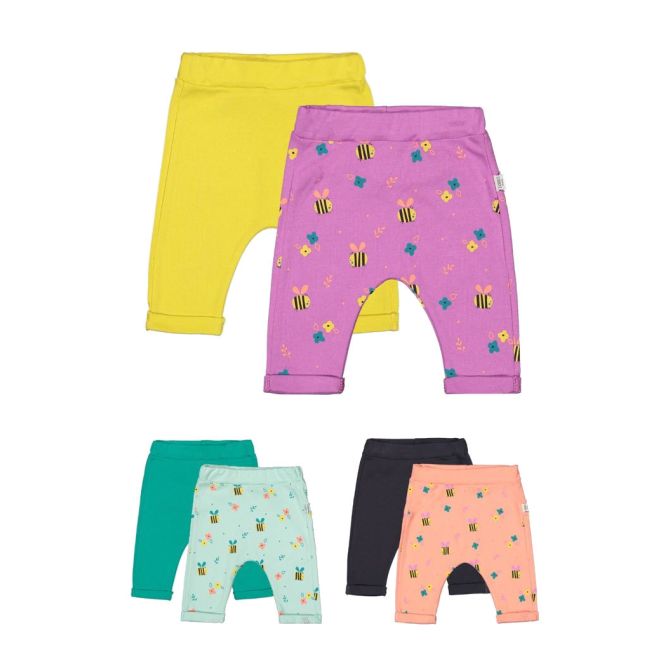 Set de 2 perechi de pantaloni Albinute pentru bebelusi, Tongs baby (Culoare: Portocaliu, Marime: 9-12 luni) JEMtgs_3195_8