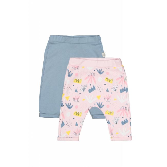 Set de 2 perechi de pantaloni Frunze pentru bebelusi, Tongs baby (Culoare: Verde, Marime: 12-18 Luni) JEMtgs_3190_2