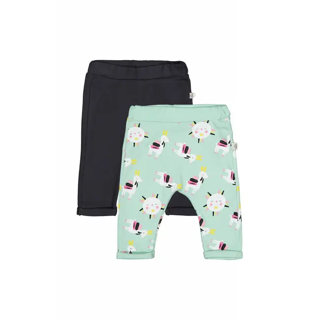 Set de 2 perechi de pantaloni Lame pentru bebelusi, Tongs baby (Culoare: Somon, Marime: 6-9 luni) JEMtgs_3148_11