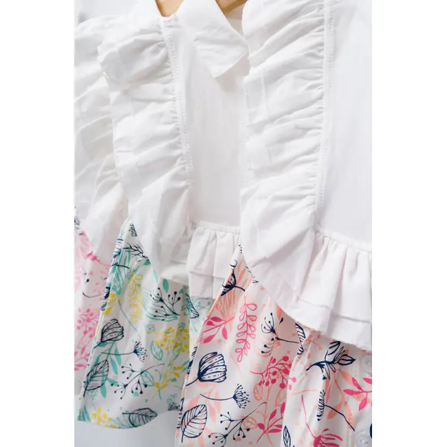 Rochita de fetita Barcelona, Tongs baby (Culoare: Verde, Marime: 6-9 luni) JEMtgs_3816_3