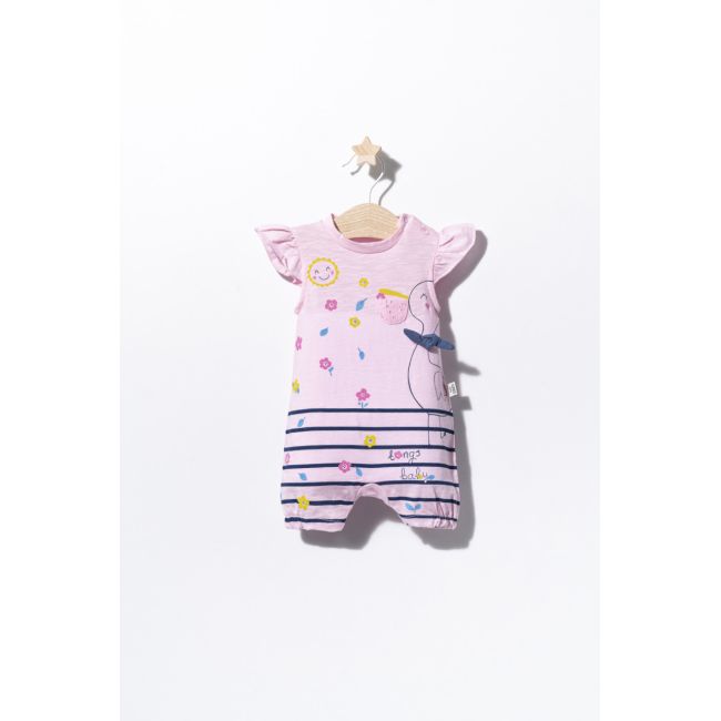 Salopeta de vara pentru bebelusi Summer, Tongs baby (Culoare: Alb, Marime: 3-6 Luni) JEMtgs_2870_5