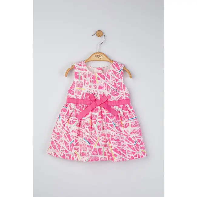 Rochita eleganta pentru fetite Mystery, Tongs baby (Culoare: Albastru, Marime: 6-9 luni) JEMtgs_4280_3