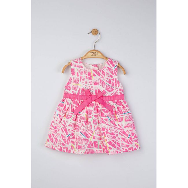Rochita eleganta pentru fetite Mystery, Tongs baby (Culoare: Roz, Marime: 9-12 luni) JEMtgs_4280_9