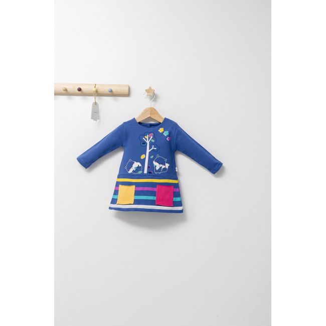 Rochita pentru fetite Colorful autum, Tongs baby (Culoare: Gri, Marime: 9-12 luni) JEMtgs_4438_9