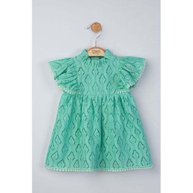 Rochita pentru fetite Sofia, Tongs baby (Culoare: Verde, Marime: 9-12 luni) JEMtgs_3809_4