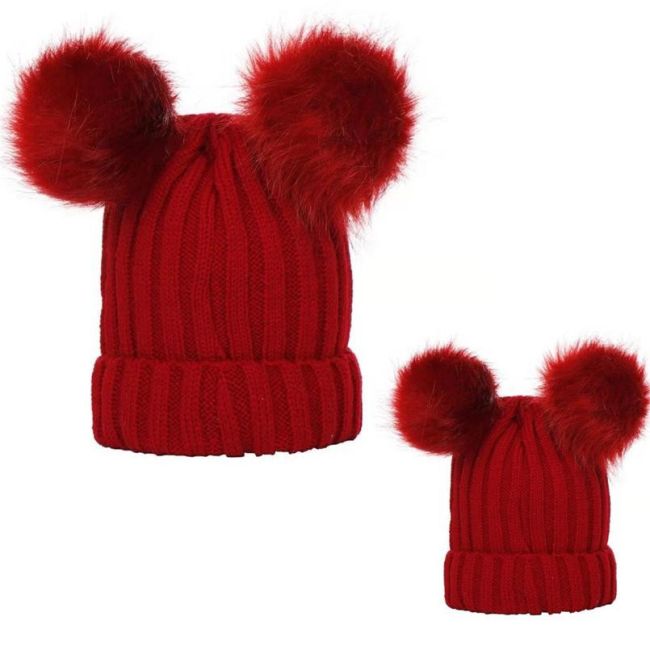Set caciuli mama copil (Culoare: Negru) JEMdrl1145c
