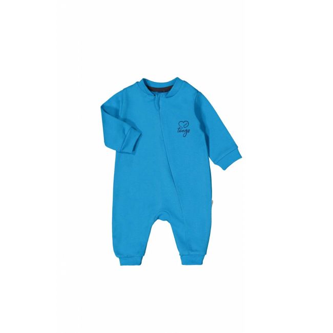 Salopeta cu maneca lunga nou nascut BLEU, Tongs baby (Marime: 6-9 luni) JEMtgs_3627bleu_3