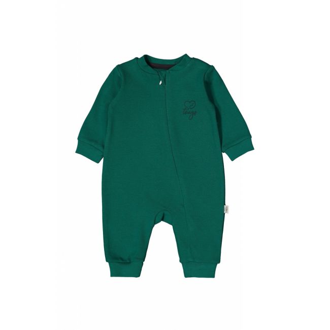 Salopeta cu maneca lunga nou nascut VERDE, Tongs baby (Marime: 6-9 luni) JEMtgs_3627verde_3
