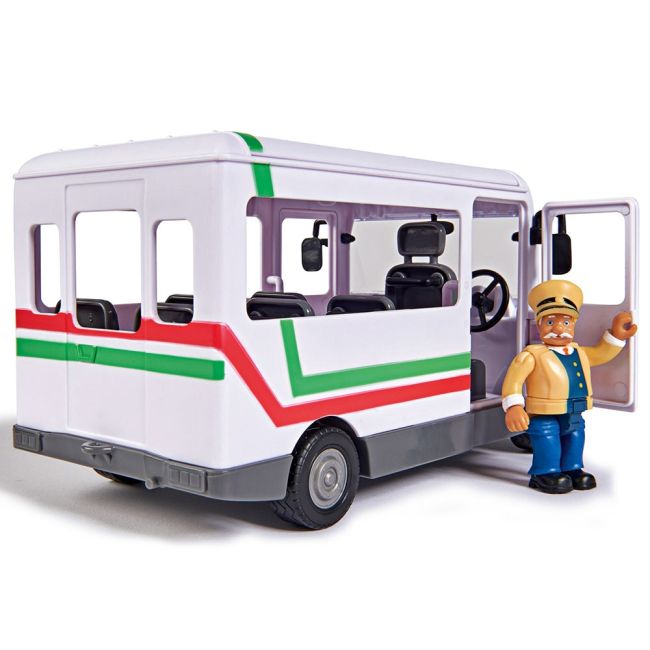 Autobuz simba fireman sam trevors bus cu figurina si accesorii hubs109252573038