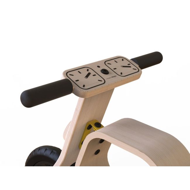 Bicicleta din lemn natural fara pedale RideMe MamaToyz JEMMtyz_RideMe