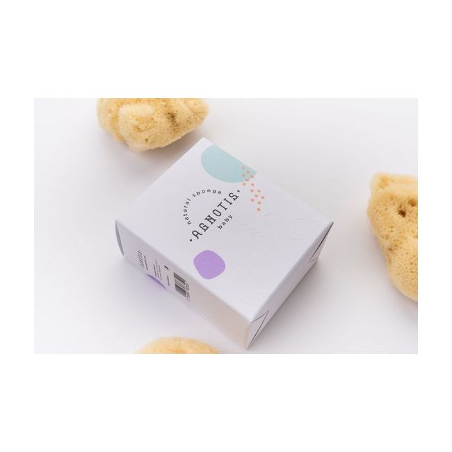 Burete natural pentru bebelusi Agnotis JEMAgn_sponge