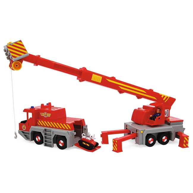 Camion cu macara simba fireman sam rescue crane 2 in 1 hubs109252517038
