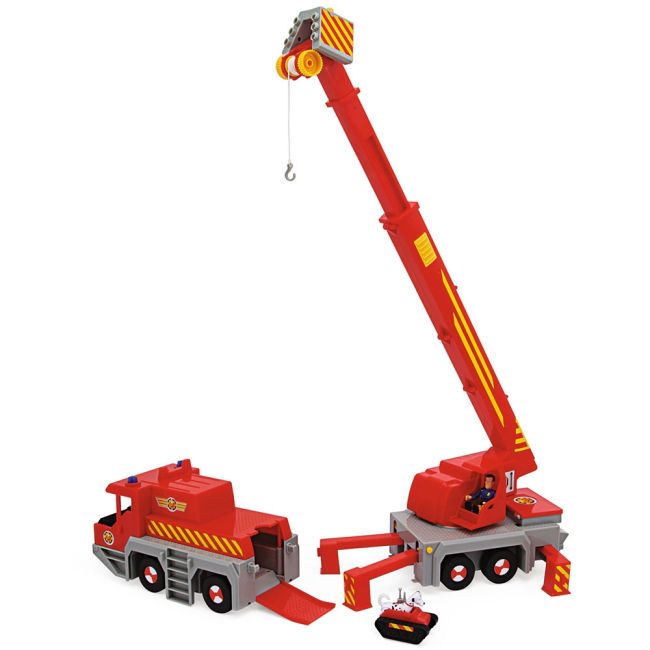 Camion cu macara simba fireman sam rescue crane 2 in 1 hubs109252517038