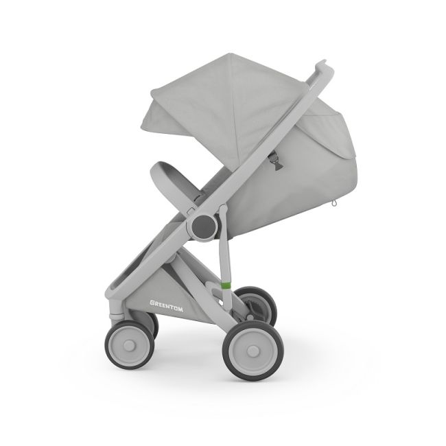 Carucior, Greentom, Classic Upp, 100% Ecologic, Grey Grey KRTAFGREYGREY