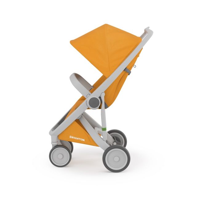Carucior, Greentom, Classic Upp, 100% Ecologic, Grey Sunflower KRTAFGREYSUNFLOWER