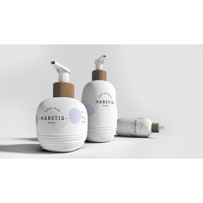 Lapte de corp pentru bebelusi si copii Agnotis 200 ml JEMAgn_milk