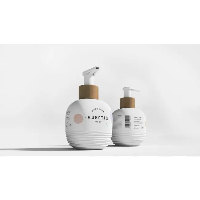 Lapte de corp pentru bebelusi si copii Agnotis 200 ml JEMAgn_milk