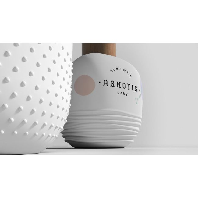 Lapte de corp pentru bebelusi si copii Agnotis 200 ml JEMAgn_milk