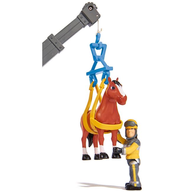 Masina de pompieri simba fireman sam phoenix cu figurina si cal hubs109252575038