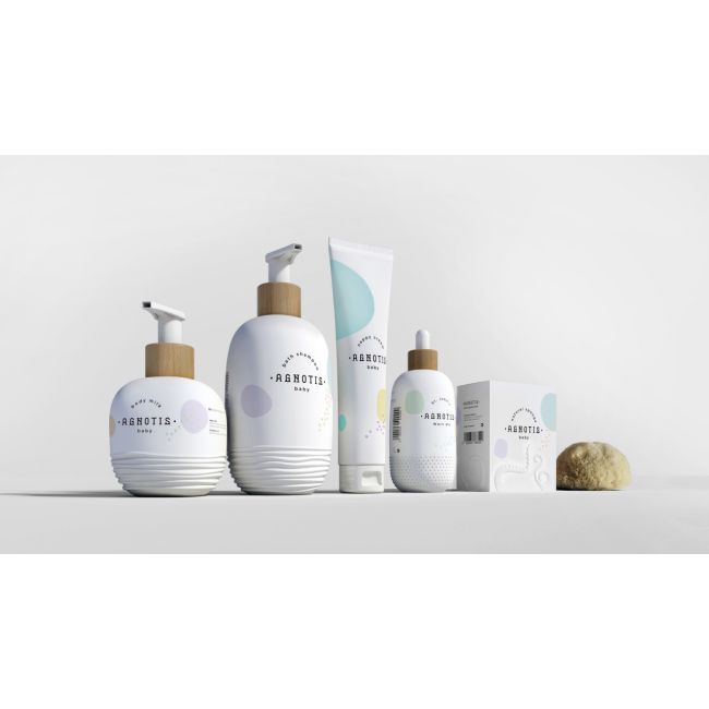 Sampon si gel de dus 2 in 1 pentru bebelusi si copii Agnotis 400 ml JEMAgn_samp