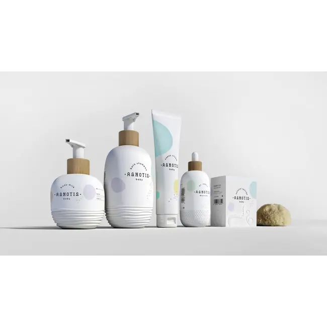 Sampon si gel de dus 2 in 1 pentru bebelusi si copii Agnotis 400 ml JEMAgn_samp