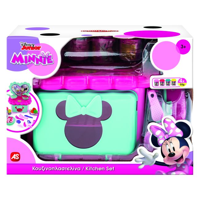 BUCATARIA DE PLASTILINA MINNIE CU ACCESORII VIV1045-03594