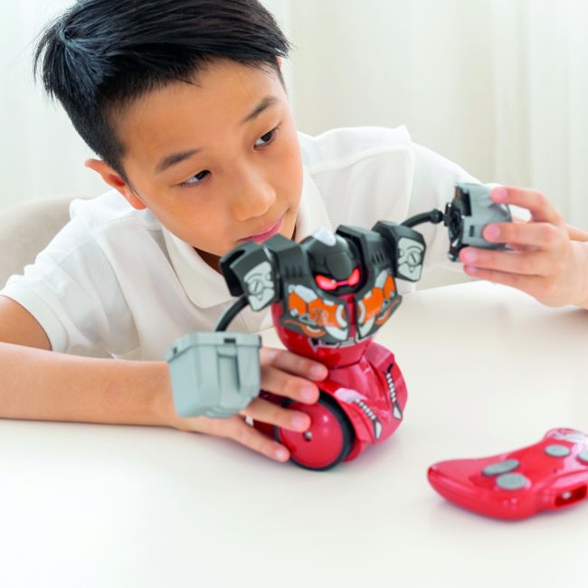SET 2 ROBOTI LUPTATORI CU TELECOMANDA ROBO KOMBAT MEGA VIV7530-88068