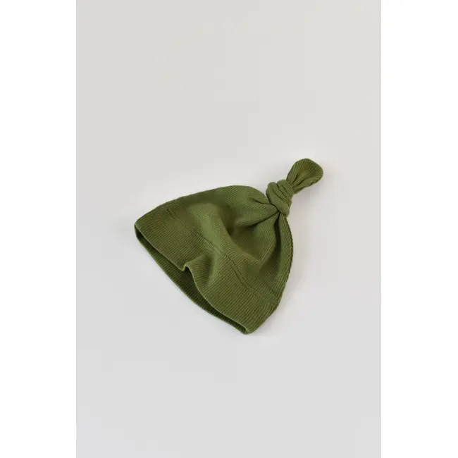 Set 3 piese: body cu maneca lunga, panataloni lungi si caciulita din bumbac organic si modal - Verde, Baby Cosy (Marime: 3-6 Luni) JEMBC-CSYM22512-3