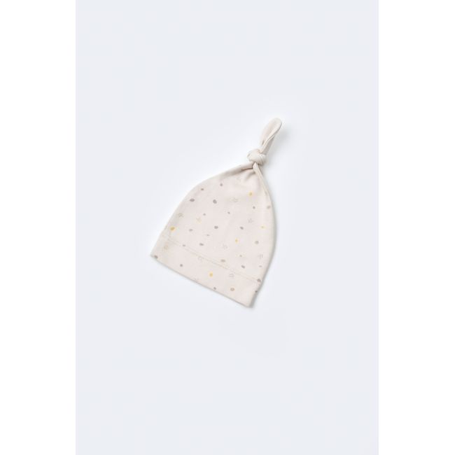 Set de 10 piese pentru nou nascut - 100% bumbac organic - Crem cu buline, Baby Cosy JEMBC-CSY5110