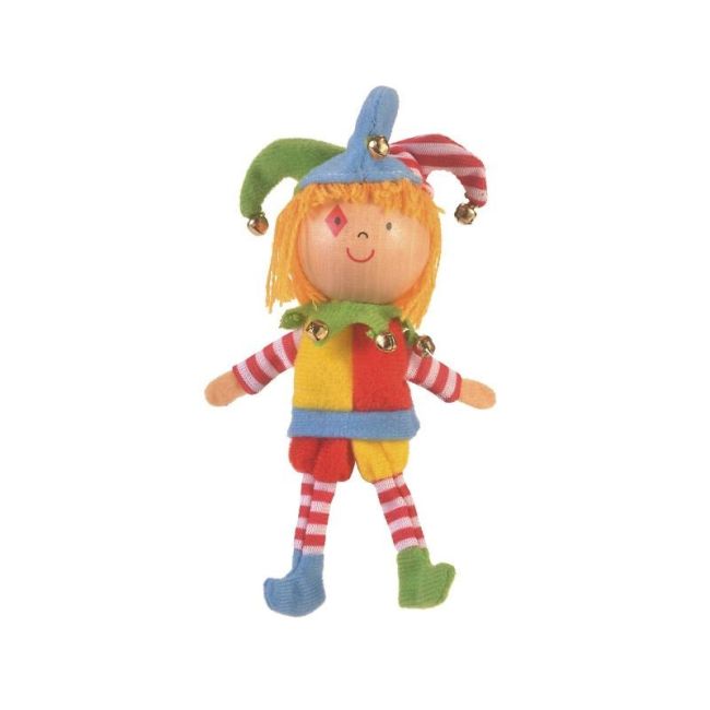 Marioneta pentru deget Arlechino pentru teatru papusi, finger-puppet, Fiesta KDGG-1004