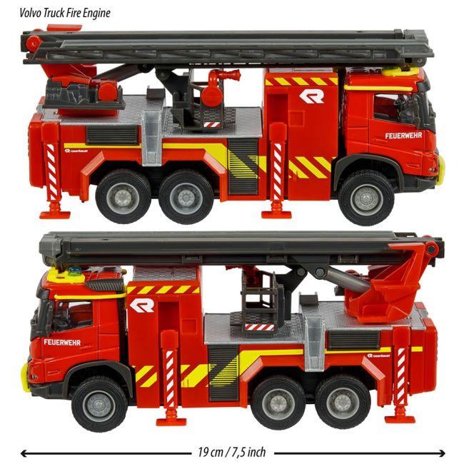 Masina de pompieri majorette volvo fire engine hubs213713000038