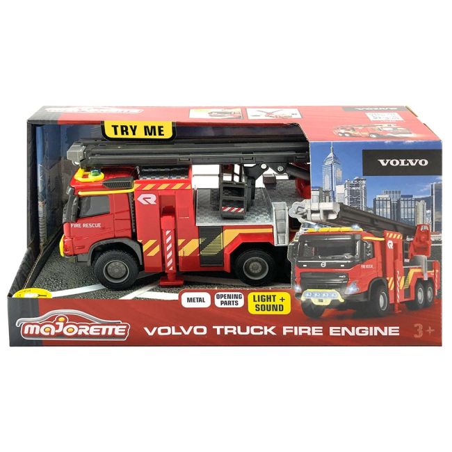 Masina de pompieri majorette volvo fire engine hubs213713000038
