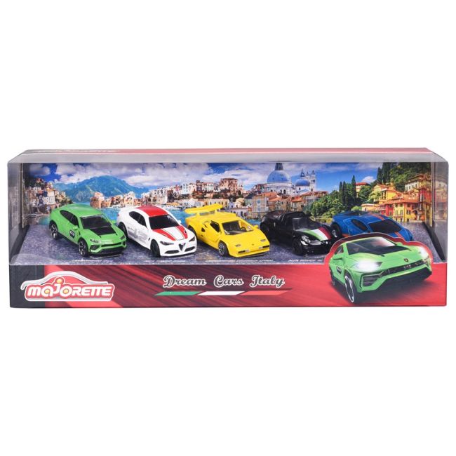 Set majorette dream cars italy cu 5 masinute din metal hubs212053178