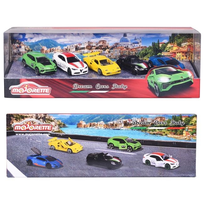 Set majorette dream cars italy cu 5 masinute din metal hubs212053178